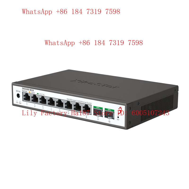 XikeStor 8*2.5G RJ45 2*10G SFP – Sfp+ 10G Managed Switch 8 Port Bewertung und Preis