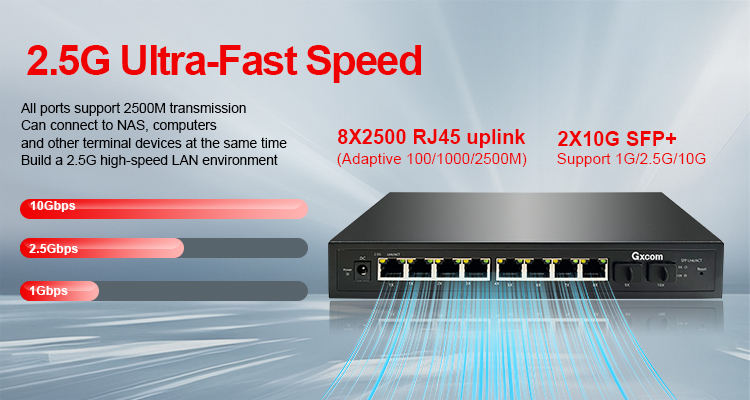 2,5G Smart Web-Managed PoE-Swi – Sfp+ 10G Managed Switch 8 Port Bewertung und Preis